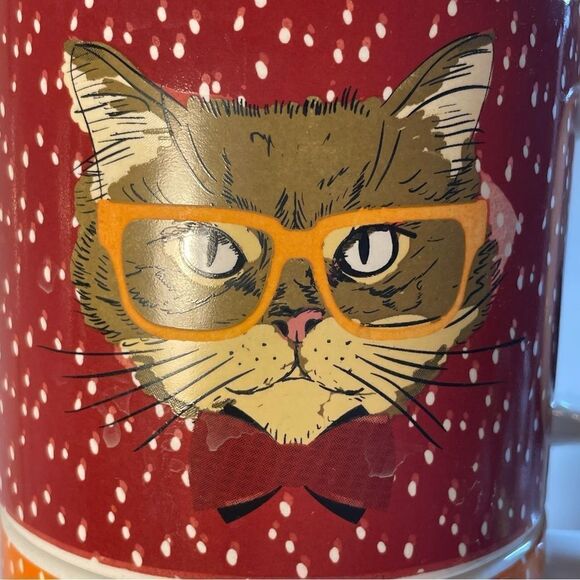 Stacking kitty cat Swifty mugs in stainless steel mug holder - Picture 11 of 16